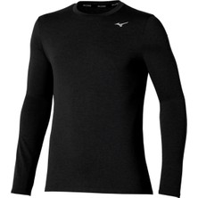 Mizuno Core Impulse Erkek Uzun Kollu Tişört Siyah