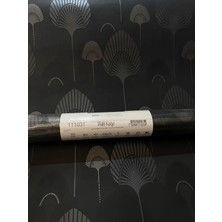 AYZUN Siyah Zemin Çiçek Tasarım Duvar Kağıdı 111031