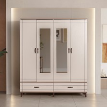 Edsy Home Bodrum 4 Kapaklı Dolap