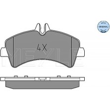 Meyle Mercedes Fren Balatası SPR906 Arka -415/515-