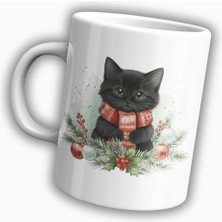 Shop Yılbaşı Kedi Temalı Kupa
