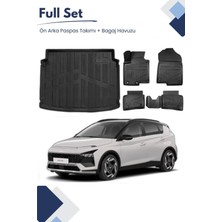 Ko Kaliteoto Hyundai Bayon 2023 Model Tam Uyumlu Paspas+Bagaj Havuzu Seti Pro