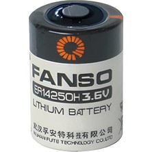 Skygo ER14250 3.6V 1/2 AA Size Lithium Pil (Li-SOCL2)