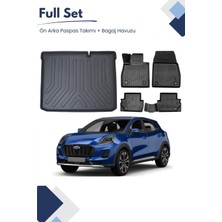 Ko Kaliteoto Renault Clio 4 2017-2018-2019 Model Sporttourer Tam Uyumlu Paspas+Bagaj Havuzu Seti Pro