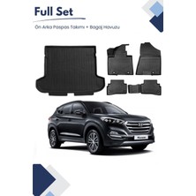 Ko Kaliteoto Hyundai Tucson 2020 Model Tam Uyumlu Paspas+Bagaj Havuzu Setii Pro