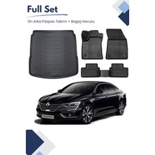 Ko Kaliteoto Renault Talisman 2019 Model Tam Uyumlu Paspas+Bagaj Havuzu Seti Pro