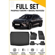 Ko Kaliteoto Cupra Formentor 2023 Model Alt Birebir Uyumlu Bagaj Havuzu+Paspas Setii
