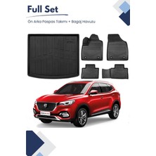 Ko Kaliteoto Mg Hs Hybrid 2019 Model Tam Uyumlu Paspas+Bagaj Havuzu Seti Pro