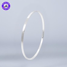 E-Gümüş 925 Ayar Gümüş Kadın Ajda Yatırımlık Bilezik