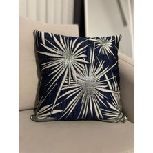 Premıum Seri Kabartma Desen Çift Taraflı Kırlent Kılıfı