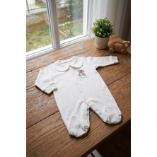 Atölye Müge Isimli Hastane Çıkışı 3 Lü Set Ayıcık Temalı Mavi