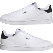 Erkekler İçin adidas Court Beyaz Ayakkabı Düz Taban Sentetik Malzeme ile Şık Stil