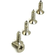 Marsilyan Klips Menteşe Ayak Ağaç Sunta Vidası 2,2x6,5mm - Nikel 1000 Adet