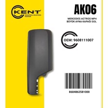 Universal Kent Mercedes Mp4 Kanallı Büyük Ayna Kapağı Sol