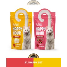 Reflex Happy Hour Choosy - Seçici & Calmness - Sakinleşmeyi Destekleyici Kedi Ödül Maması Seti 2x60 gr
