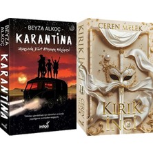 İndigo Kitap Kırık Inci 2 ve Karantina 1 Beyza Alkoç 2li Set