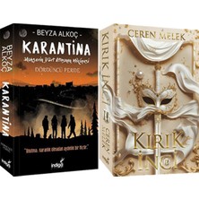 İndigo Kitap Kırık Inci 2 ve Karantina 4 Beyza Alkoç 2li Set