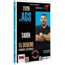 Anla Kazan Yayınları Yargı 2026 Meb-Ags Anka Ekibi Tarih Tamamı Çözümlü 15 Deneme