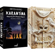 İndigo Kitap Kırık Inci 2 ve Karantina 5 Beyza Alkoç 2li Set