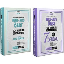 Anla Kazan Yayınları Pegem 2026 Öabt Meb-Ags Fen Bilimleri Öğretmenliği Soru Bankası + 7 Deneme 2 Li Set