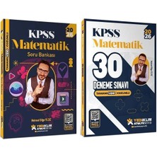 Anla Kazan Yayınları Yediiklim 2026 Kpss Matematik Soru Bankası + 30 Deneme Atölye Serisi 2 Li Set