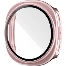 Microcase Samsung Galaxy Watch 8 Classic 46MM Için Ekran Korumalı Sert Rubber Kılıf - AL3173