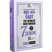 Anla Kazan Yayınları Pegem 2026 Öabt Meb-Ags Fen Bilimleri Öğretmenliği 7 Deneme Çözümlü