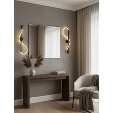 Acrolite Modern Dekoratif Hortumled Duvar Aplik ( Salon,Koridor,Yatak Odası) 50CM 3000K