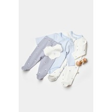 Biorganic Love Floral Organik 4 Parça Tüllü Set