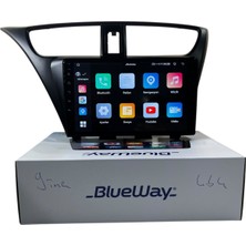 Honda Civic 2012-2017 Blueway 4-64 Profesyonel Oem Multimedia