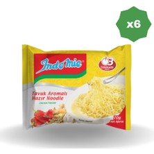 Indomie Tavuklu Noodle 70 gr Paket - (6 Adet)
