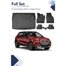 Ko Kaliteoto Seat Arona 2024 Model Tam Uyumlu Paspas+Üst Bagaj Havuzu Seti Rice