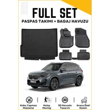 Ko Kaliteoto Bmw Ix1 2024 Model Birebir Uyumlu Bagaj Havuzu+Paspas Seti Proxyy