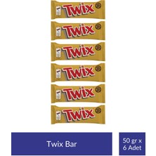 Mars Twix Bar 50 gr x 6 Adet