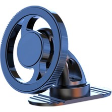 Techmrt Newface Q38 Ayarlanabilir Yapışlı Manyetik Magsafe Araç Tutucu - Siyah