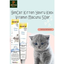 Yavru Kediler için Kedi Maltı 50 Gr 1 Adet |Gimcat Kitten Paste 50 gr |  Bağışıklık ve Kemik Destekli Besleyici Macun