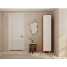 MasifMarket Volta Çok Amaçlı Banyo/kiler Dolabı Marbella Kiraz Renk