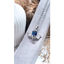 Serenity Fil Figürlü Çelik Kolye