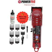 Özbience Yüksek Performanslı Şarjlı Saç Sakal Tıraş Makinesi 9100 Rpm
