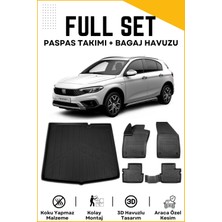 Ko Kaliteoto Fiat Egea Hatchback Tamir Kitli 2018 Model Birebir Uyumlu Bagaj Havuzu+Paspas Seti Proxyy