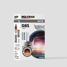 D8S Xenon Ampul Beyaz Işık Ultraviolet 12V 25W - Wolfram 28758