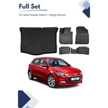 Ko Kaliteoto Hyundai I20 2019 Model Tam Uyumlu Paspas+Bagaj Havuzu Setii Pro