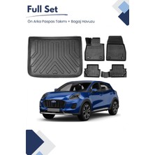 Ko Kaliteoto Renault Kadjar 2016-2017-2018-2019-2020-2021-2022 Model Tam Uyumlu Paspas+Bagaj Havuzu Setii Pro