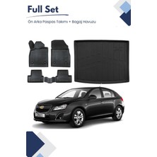 Ko Kaliteoto Volkswagen Scirocco 2012 Model Tam Uyumlu Paspas+Bagaj Havuzu Seti Pro