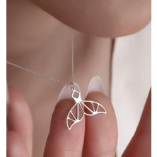 Myz Takı Balina Kuyruğu Formlu 925 Ayar Gümüş Kadın Kolyesi