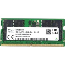 Hynix Hynıx 16GB Ddr5 4800MHZ Hynıx 1.1V Sodimm HMCG78MEBSA092N-BA Notebook Ram