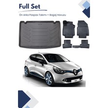 Ko Kaliteoto Renault Clio 4 2019 Model Tam Uyumlu Paspas+Bagaj Havuzu Seti Pro