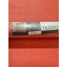 Teodora Kırmızı Çizgili Ucuz Duvar Kağıdı 54249