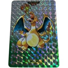 Shaco Design Pocket Monsters Green Prism Holo Charizard Pokemon Kart