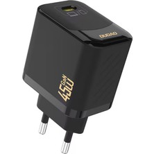 Dudao A28C 45W Pd Süper Hızlı Şarj Seti (Şarj Başlığı ve Kablo) | Type-C Çıkış, Laptop, Tablet ve Telefon Uyumlu Yüksek Güç